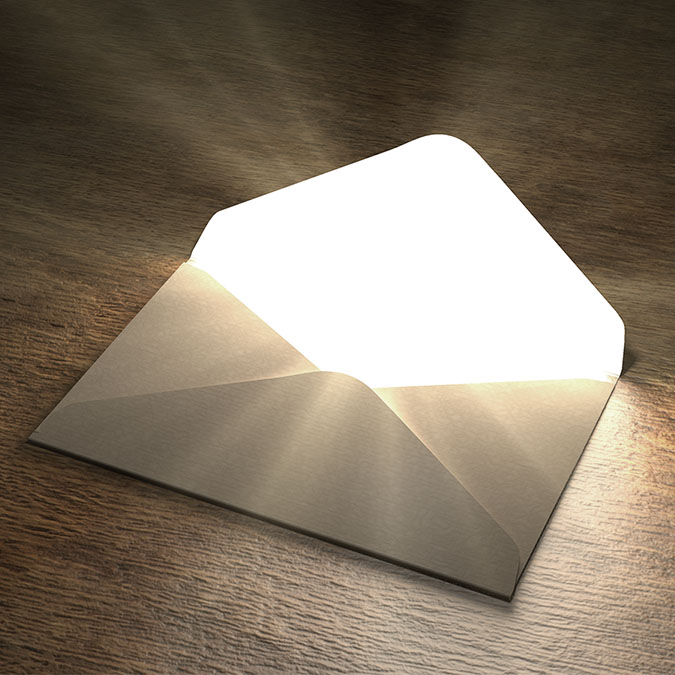 Letter in envelope